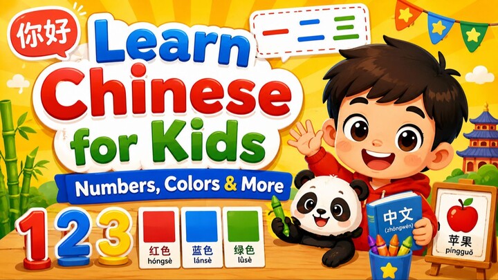 Learn Chinese for Kids - Numbers, Colors & More - Rock N Learn