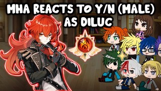 MHA/BNHA Reacts to y/n as Diluc (Male) (Genshin Impact) || Gacha Club || Part 22