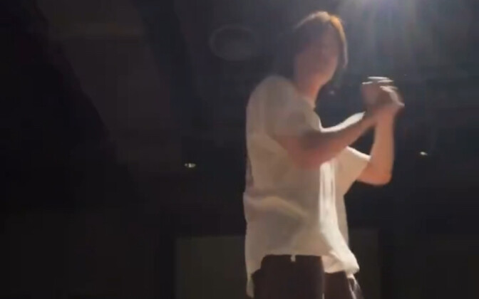 TREASURE-Su Tinghuan learns to dance the "BATTER UP" of Baoguai live