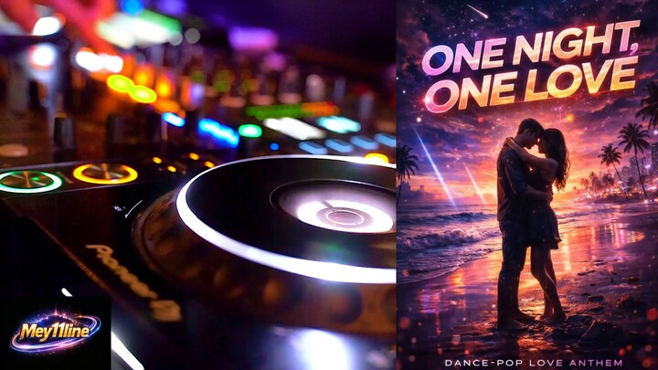 ONE NIGHT, ONE LOVE (Instrumental) Mey11line Official Music Video