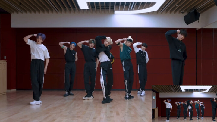 ช็อค! ความสูงเฉลี่ย 1.9 เมตร สุดน่ารัก (เวอร์ชั่นสบายตา) [straykids] ห้องซ้อม "คนบ้า" 1.9 เมตร เวอร์