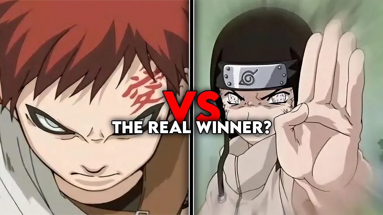 Naruto VS Gaara Full Fight HD - BiliBili