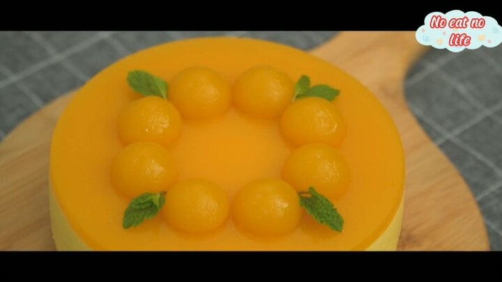 Bánh phô mai xoài 3 #amthuc