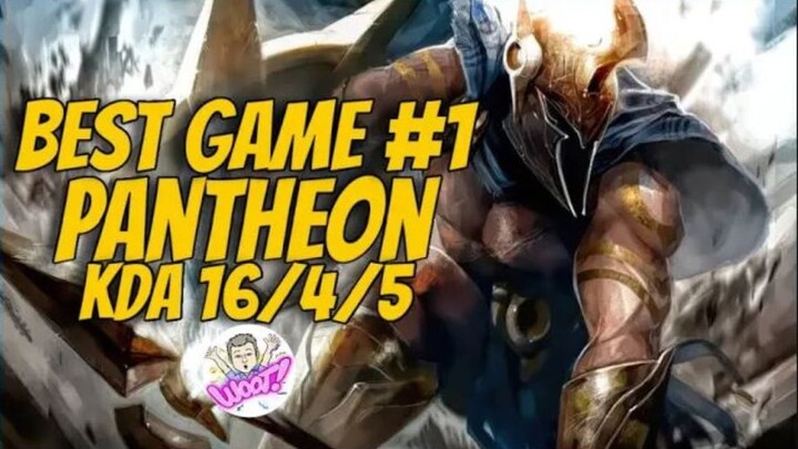 League of Legends: Wild Rift | OP Top Pantheon Solo Lane Best Gameplay #1