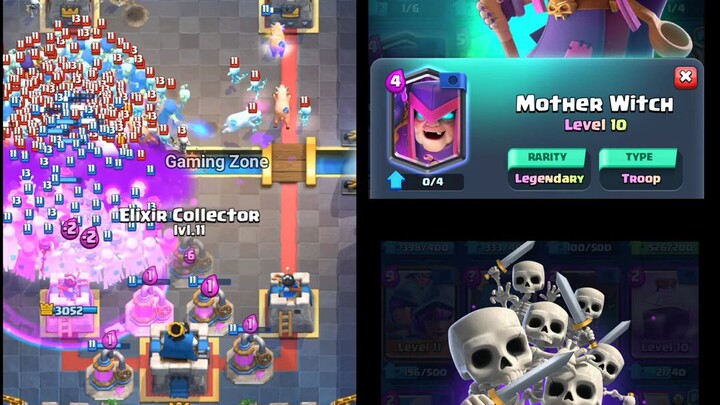 Literally ! Skeleton| Clash Royale Got Hanged🥱