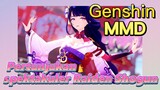 [Genshin, MMD] Pertunjukan spektakuler Raiden Shogun