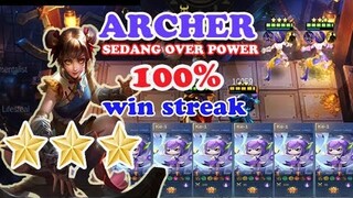 META ARCER KEMBALI MENGGILA, TIPS & TRICK AGAR WINSTREAK TAK TERKALAHKAN #mlbb #magicchess