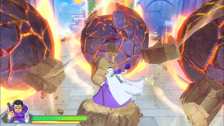 Coba Character Admiral fujitora di one piece fighting Path
