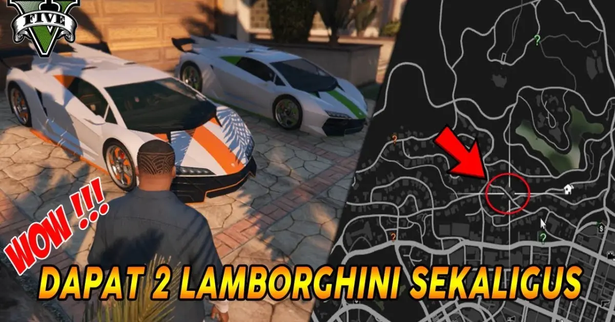 NO HOAX ! 2 LOKASI MUNCULNYA MOBIL SPORT LAMBORGHINI DI GTA 5 | ZENTORNO  SPAWN LOCATION (PC,PS4,XB1) - Bstation