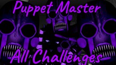 Puppet Master All Challenges Completed | FNaC 3 Custom Night