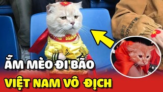 Đưa HOÀNG THƯỢNG đi bão để ăn mừng đội tuyển VIỆT NAM VÔ ĐỊCH SEA GAME 31 😂 | Yêu Lu