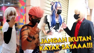 RINDO HAITANI JADI MAID BEGINI!!! JANGAN IKUTAN Kaum Cowok (Wawancara Cosplayer Mall Artha Gading)