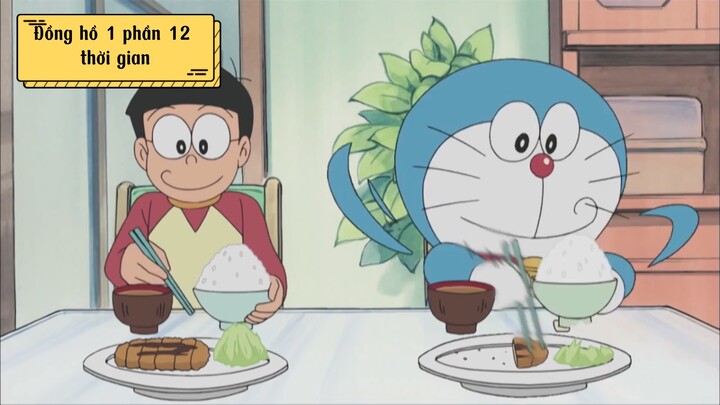 DORAEMON| Đồng hồ 1/12 thời gian