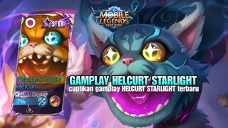 sedikit cuplikan gamplay HELCURT STARLIGHT mlbb terbaru!!