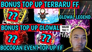 BOCORAN BONUS TOP UP TERBARU FREE FIRE
