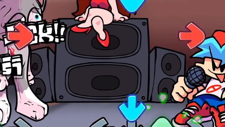 [FNF new cat and mouse module] Memory And Erosion〈Demo〉 actual machine demonstration