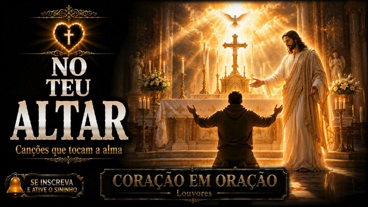 NO TEU ALTAR | Louvor Católico de Entrega e Adoração | Coração em Oração