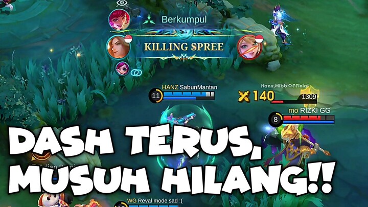 MUSUH CUMA LIAT BAYANGAN!! 😭⚡