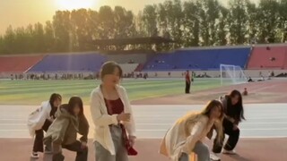 The dazzling you is here! It’s really nice to see you dancing under the sunset, singing for the pupp