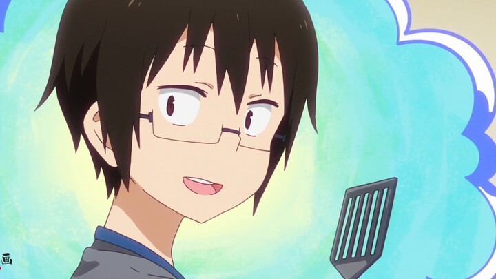 It's amazing, Mamoru-chan stopped being a nerd and started thinking about life. Comedy animation