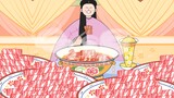-The Legend of Zhen Huan animated mukbang｜An Lingrong’s immersive mutton-shabu-shabu~