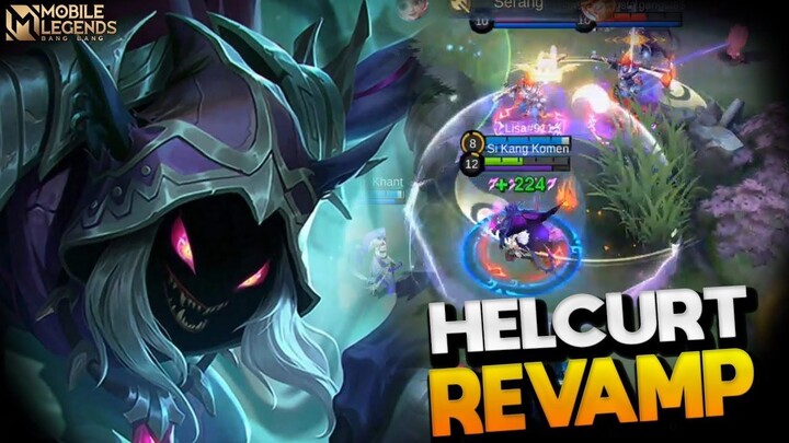 NYOBAIN HELCURT REVAMP INI TERLALU BARBAR CALON LANGANAN BANNED LAGI DI RANKED - MOBILE LEGENDS