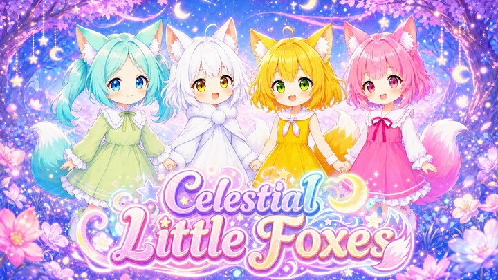 Kawaiizice • Celestial Little Foxes~ ! 🦊