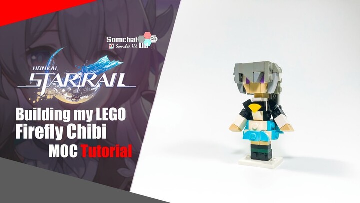 LEGO Honkai: Star Rail Firefly Chibi MOC Tutorial | Somchai Ud