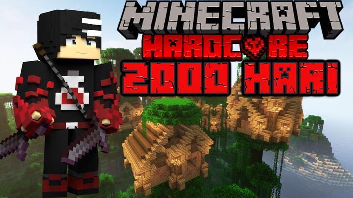 2000 HARI DI MINECRAFT HARDCORE TANPA TIDUR !!!