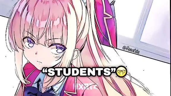 Students In Classroom Of The Elite