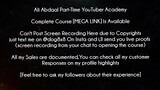 Ali Abdaal Part-Time YouTuber Academy Course download