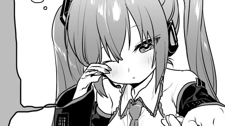 【Manga】Silent Miku and outspoken Master
