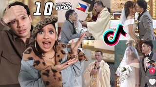 Brides aren't the only ones who sing in Weddings in the Philippines... Priests do too! Latinos react