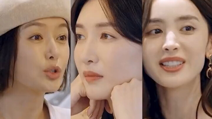 Ba mỹ nữ này tụ tập với nhau toàn đến để gây cười thôi #Tần Lam #Giang Sơ Ảnh