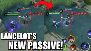 GET READY FOR THE NEW LANCELOT PASSIVE!