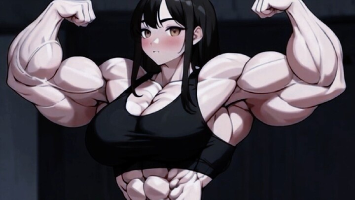 Muscle female animation "Mutation Serum" trailer