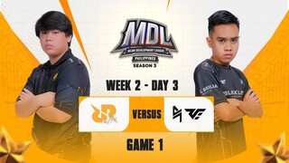 MDL PH S3 W2D3 S2G1 BLRW VS RRQ