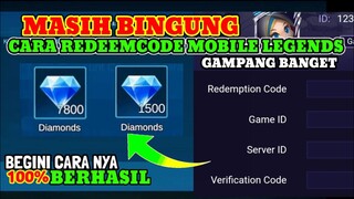 CARA MUDAH REDEEMCODE MOBILE LEGENDS BANG BANG | BISA CLAIM SKIN , DIAMOND GRATIS 2023