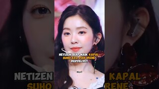 Netizen siap naik kapal #suho #exo dan #irene #redvelvet #shorts #kpop #viral