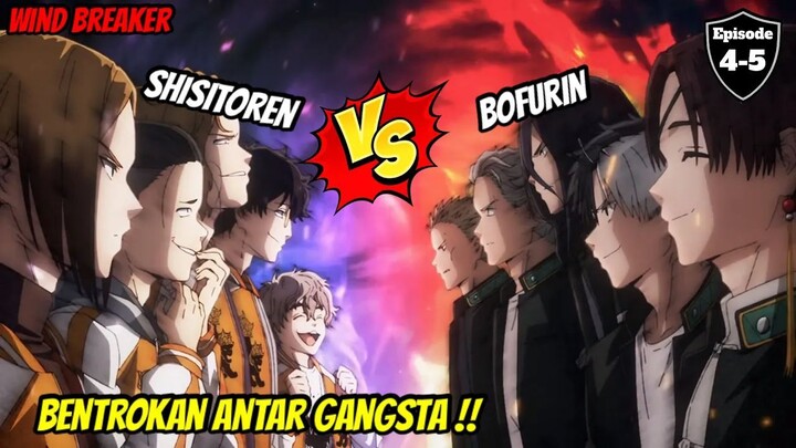 Shisitoren benar benar di Buat malu ‼️ wind breaker episode 4 & 5