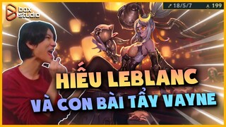 HIẾU LEBLANC LÀM NHẸ CÁI PENTAKILL CỰC CHẤT VỚI CON BÀI TẨY VAYNE