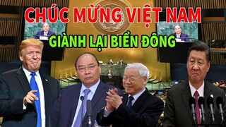 TIN VUI 08/11 - CHÚC MỪNG VIỆT NAM - LHQ Ra Phán Quyết 2 Đảo Hoàng Sa, TRường Sa Là Của VN