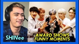 SHINee Best funny moments in award ceremonies REACTION