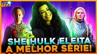 LACRAÇÃO PREMIADA! SHE HULK É A MELHOR SÉRIE DO ANO SEGUNDO CRÍTICOS