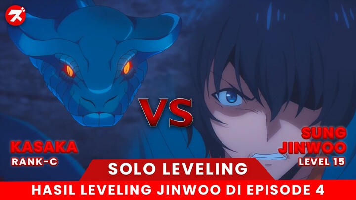 [EP 04] LEVEL UP FROM LEVEL 1 - 18 ‼️ DETAIL HASIL LEVELING SUNG JINWOO DI SOLO LEVELING EPISODE 4