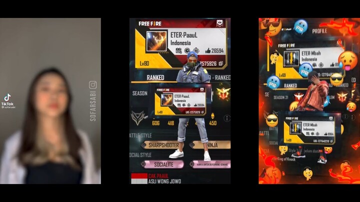PRESET VIRAL TIKTOK SOFARSABI 🗿 FREE FIRE 🗿 JEDAG JEDUG 3D VIRAL 🔥