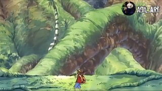 Momen lucu Luffy nyanyi di pulau langit 😹