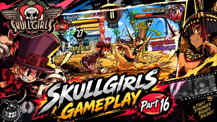 Skullgirls fight game play part 16