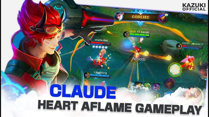 CLAUDE'S HEART AFLAME SKIN IS HERE TO FILL LAND OF DAWN WITH LOVE
