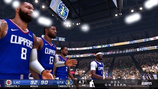NBA 2K21 Modded Playoffs Showcase | Clippers vs Jazz | GAME 1 Highlights 4th Qtr